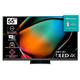 Hisense 55U8KQ Mini LED 4K ULED Smart TV - 139 cm (55 Zoll) Dolby Vision IQ & Atmos, 120Hz Panel, Game Mode Pro, UHD AI Upscaler, HDR10+, Bluetooth, Apple AirPlay, Alexa, anthrazit [2023]