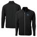 Men's Cutter & Buck Black Kentucky Wildcats Alumni Logo Adapt Eco Knit Hybrid Recycled Full-Zip Jacket