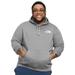 The North Face Men's Box NSE Pullover Hoodie (Size L) Medium Grey Heather, Cotton,Polyester