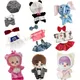 20cm Baumwoll puppe Kleidung Outfit Accessoires für Korea Kpop Exo Idol Puppen Pyjama Panda Anzug