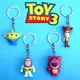 Nette Film Toy Story 4 Woody Buzz Lightyear PVC Action Figure Keychain Figur Jessie Woody Alien