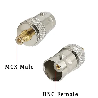 1Pcs MCX Stecker auf Bnc-buchse Jack RF Koaxial Coax Adapter Stecker für DS0201 /DSO201/ DSO