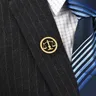 Qi Qi Wu Libra Balance Anwalt Rechtsanwalt Brosche Gerechtigkeit und Eigenkapital Symbol Für Männer