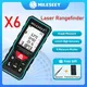 Mileseey mini laser entfernungs messer x5 x6 entfernungs messer finder handheld trenas messen genaue