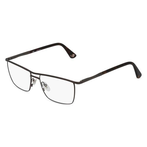 Police VPLD 16 Herren-Brille inkl. Gläser Vollrand Eckig Metall-Gestell 55mm/17mm/145mm, grau