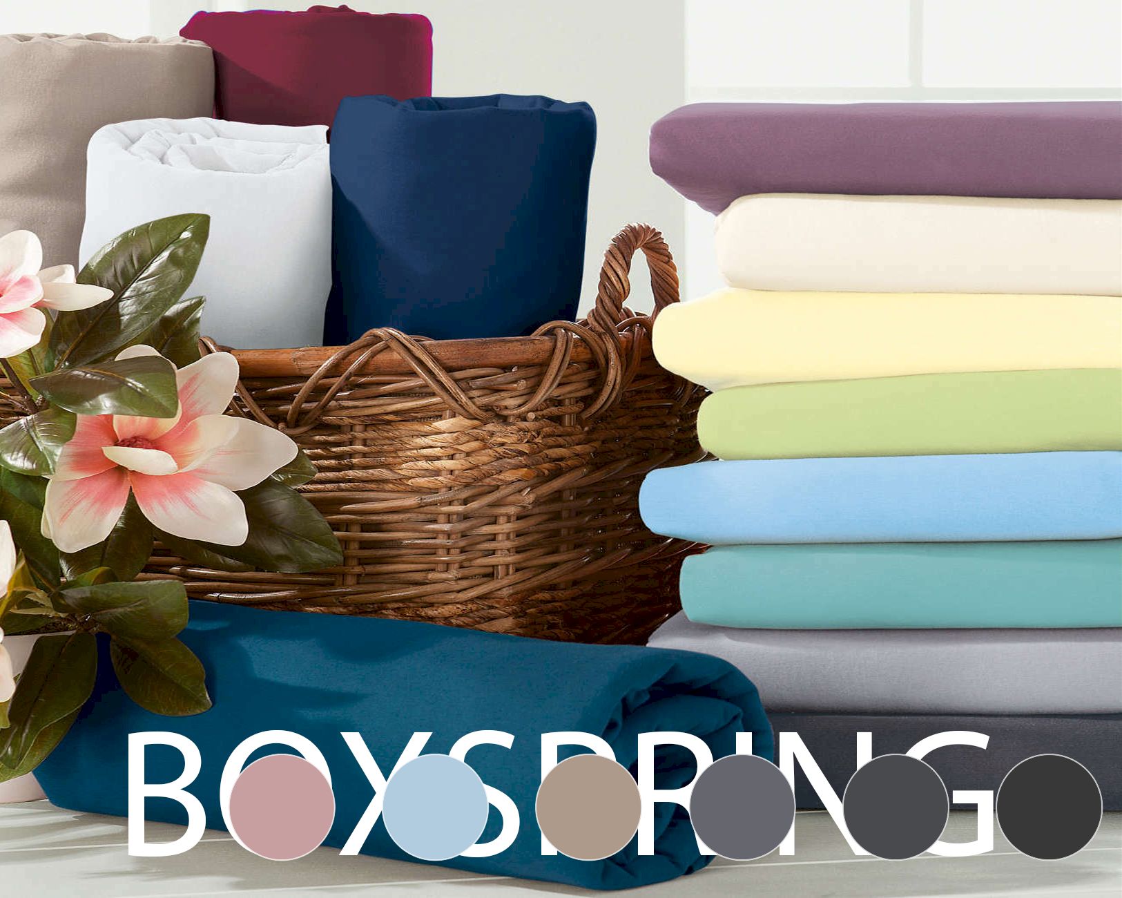 schlafgut Jersey-Elasthan Boxspring-Spannbetttücher 90/190 - 100/220 cm / steinrosa 154 Image