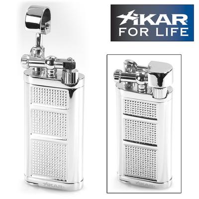 Xikar Pipeline Lighter Silver - Silver