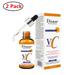 2 Pack Natural Vitamin C Face Serum Hyaluronic Acid Serum. Best Anti Aging Face Serum -20% VC Natural Skin Care