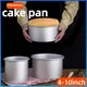 4-10 inch Aluminum Round Cake Bakeware solid bottom Chiffon die for aluminum alloy DIY Home baking