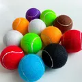 Professional Reinforced Rubber Tennis Ball Shock Absorber High Elasticity Durable Training Ball for