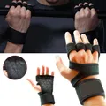 New 1 Pair Weight Lifting Training Gloves Women Men Fitness Sports Body Building Gymnastics Grips