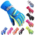 Winter Warm Ski Gloves Outdoor Sport Skiing Gloves Windproof Men Women Kids Mittens Waterproof