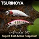 TSURINOYA 50S River Fishing Sinking Stick Bait Minnow Fishing Lure Intruder 50mm 5g Trout Area