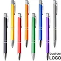 20pcs/lot Hot sell Custom ballopint pen metal ball pen support print logo advertising wholesale