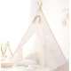 1.35/1.6m Tent For Kid Play House Wigwam for Children Portable Children Tipi Tents Teepee Tipi