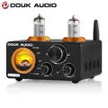 Douk Audio HiFi Bluetooth 5.0 Vacuum Tube Amplifier USB DAC Stereo Receiver COAX/OPT Home Audio