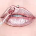 Shimmer Metallic Lip Gloss Waterproof Long Lasting Pink Red Sexy Lips Makeup Nude Women Liquid