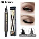 Waterproof Fast Dry Black Eye Liner Pencil with Eyeliner Big Seal Stamp Liquid Eyeliner Pen