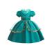 Kids Little Girls Princess Dress Up Costume Puff Sleeve Tulle Dress Halloween Cosplay Outfits Party Fancy Dress