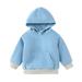 Infant Baby Girls Hoodies Solid Color Half High Collar Long Sleeve Top Pullover Loose Casual Fashion Tops Breathable Vacation Sweatshirts For Child