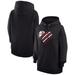 Women's G-III 4Her by Carl Banks Black Arizona Diamondbacks Heart Fleece Pullover Hoodie