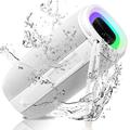 UrbanX Scorpio Series Bluetooth Speaker IPX5 Waterproof Speakers 360Â° HD Surround Sound with Punchy Bass True Wireless Pairing BT5.3 Portable Speaker for Poco X3 Pro - White