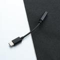 Type c to 3.5mm audio adapter 1pc Type-C to 3.5mm Earphone Cable Adapter Usb 3.1 Type C USB-C Male to 3.5 AUX Audio Female Jack (Black)