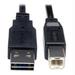 Tripp Lite Universal Reversible USB 2.0 Hi-Speed Cable