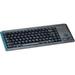 CHERRY Black- 15 Ultraslim USB Keyboard - Black - 15 ultraslim USB keyboard with optical trackball