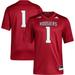 Men's adidas #1 Crimson Indiana Hoosiers Premier Football Jersey