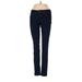 LC Lauren Conrad Jeans - Low Rise Skinny Leg Denim: Blue Bottoms - Women's Size 0 - Dark Wash