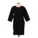 Madewell Cocktail Dress - Shift: Black Dresses - Women's Size Small