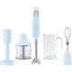 Smeg 50's Retro HBF22PBUK Hand Blender - Pastel Blue, Blue