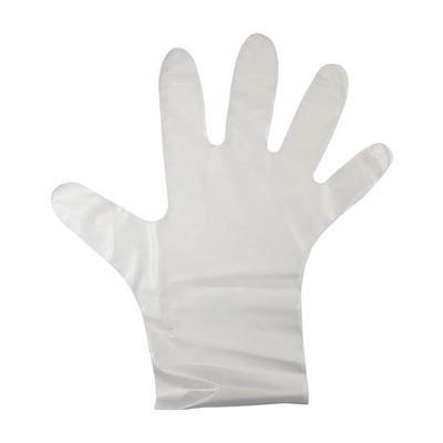 Rofson TPEL3200 Disposable TPE Hybrid Gloves - Opaque, Large, Semi-transparent