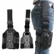 Tactical Drop Leg Platform for Glock 17 19 Colt 1911 P226 USP Pistol Thigh Holster Paddle Adapter