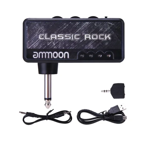 Ammoon Tragbare Elektrische Gitarre Verstärker Amp Mini Kopfhörer Amp Gebaut-in Verzerrung Wirkung