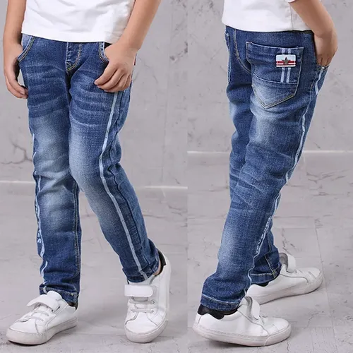 IENENS Kinder Jungen Jeans Mode Kleidung Klassische Hosen Denim Kleidung Kinder Baby Junge Casual