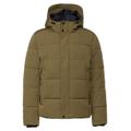 Steppjacke STREET ONE MEN Gr. L (52), grün (burnt olive) Herren Jacken Steppjacken