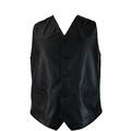 Unicorn London Mens Real Leather Waist Coat Black (XXL)