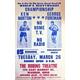 Vintage Ken Norton George Foreman Boxing Poster A3/A4 Print