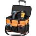 VEVOR Rolling Tool Bag 20-inch 17 Pockets Bag with 2 Wheels / Telescoping Handle - 20 x 10.6 x 14 in