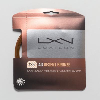 Luxilon 4G 125 Desert Bronze Tennis String Packages