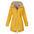 Women s Rain Jacket Outdoor Protection Windproof Rain Coat