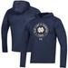 Men's Under Armour Navy Notre Dame Fighting Irish Play Like A Champion Today Hooded Raglan Long Sleeve T-Shirt