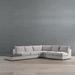 Maren Modular Seating Collection - Armless Sofa, Miles Stripe Claypot - Frontgate