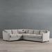 Reagan Modular Collection - Right Arm Loveseat, Ellory Oyster - Frontgate