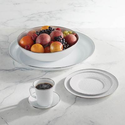 Golden Rabbit White Enamel Collection - Dinner Pla...