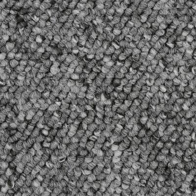 Teppichboden BODENMEISTER "Astano, Schlinge, Made in Netherlands", grau (hell, grau), B:400cm H:6mm L:700cm, Polypropylen, Teppiche, meliert, Breite 400 oder 500 cm, Wohnzimmer, Schlafzimmer