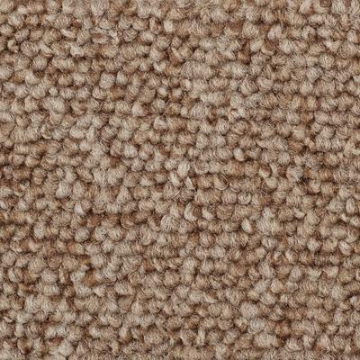 Teppichboden BODENMEISTER "Baltic, Schlinge - meliert, Made in Belgium", braun (hell, braun beige), B:400cm H:5mm L:250cm, Polyamid, Teppiche, Wohnzimmer, Schlafzimmer, Kinderzimmer, Breite 400/500 cm Image