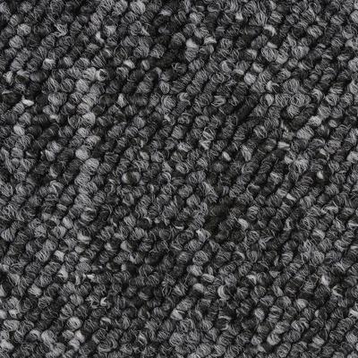 Teppichboden BODENMEISTER "Astano, Schlinge, Made in Netherlands", grau (grau anthrazit), B:500cm H:6mm L:400cm, Polypropylen, Teppiche, meliert, Breite 400 oder 500 cm, Wohnzimmer, Schlafzimmer
